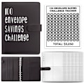 Pikkukuva 1 / 10: 100 Days Envelope Challenge Binder Säästökirja MUSTA black