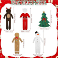 Pikkukuva 2 / 9: Tonttu-asusteet Set Jouluinen tonttunukkeasu JOULUKIN Santa Claus