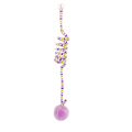 Miniatyrbillede 10 af 10: 2 Stk Scratch Rope Cat Stick Interactive Cat Hanging Toy BLÅ Blue