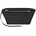 Miniatyrbillede 1 af 10: Filt-indsatstaske Make-up Organizer SORT black