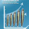 Miniatyrbilde 6 av 9: fiske Metal lokke Fishing Lure 40G5 5 40g5
