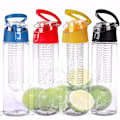 Miniatyrbilde 6 av 10: Vannflaske Fruit Infuser Flasker GRØNN green
