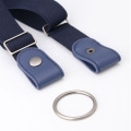 Pikkukuva 8 / 10: Soljeton Invisible Belt Nahkainen vyötärönauha NAVY navy