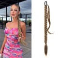 Miniatyrbilde 1 av 10: Long Braided Hestehale Extension Mawei 7 7 7