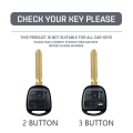 Pikkukuva 4 / 9: Auton case avainkotelon cover 2 BUTTON BLACK 2 BUTTON BLACK 2 Button Black