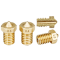 Pikkukuva 7 / 9: 22 kpl 3D-tulostimen ekstruuderin suuttimet messinki 0,2 mm 0,3 mm 0,4 mm 0,5 mm
