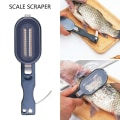 Miniatyrbilde 3 av 10: 2 STK Fiskeskjellskraper Fiskeskjellfjerner SVART Black