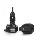 Miniatyrbilde 6 av 9: Motorsykkel Fallbeskyttelsesramme Motorsykkel Anti-fall Lim black