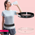 Miniatyrbillede 6 af 7: Slim Running Belt Running Fanny Pack SORT LILLE UDEN FLASKE BLACK SMALLwithout bottle-without bottle