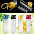 Pikkukuva 4 / 10: Vesipullo Fruit Infuser Pullot PUNAINEN red