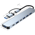 Miniatyrbillede 4 af 10: USB C HUB Type-C splitter 8 IN 1 8 IN 1