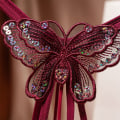 Miniatyrbild 6 av 10: Butterfly Underwear Sexiga Trosor ROSA pink