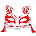 Miniatyrbilde 1 av 10: 2 stk Anime Foxes Mask Festrekvisitter 13 13