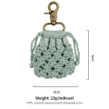 Miniatyrbild 2 av 8: Mesh Pocket Headphone Cover Hörlursskydd Skyddsfodral COVER coffee
