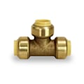 Pikkukuva 4 / 4: Push Plumbing Tee Push-to-Connect LVI-liittimet messinkiputki