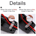 Miniatyrbillede 3 af 6: Inline ledningskontakt ON Off Switch in line Power Switch