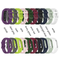 Miniatyrbilde 3 av 7: Silikon Sports Remmer For Garmin Vivosmart 5 SVART black