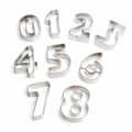 Miniatyrbillede 1 af 6: 9 stk Bageforme Digitale Forme Kage-selv-værktøjer