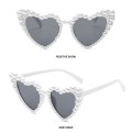 Pikkukuva 6 / 10: Sydän Aurinkolasit Pearls Aurinkolasit VALKOINEN-HARMAA VALKOINEN-HARMAA White-Grey