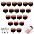 Miniatyrbilde 3 av 10: 20 stk Billard Cue Tips Billard Tips 11MM20STK 20STK 11mm20Pcs