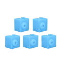 Miniatyrbillede 1 af 9: 5 STK Silikonesok Hotend 3D Heater Block 3D Printer Dele