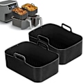 Miniatyrbillede 5 af 10: Silikone Gryde Varme Bagepande SORT black