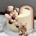 Miniatyrbillede 8 af 10: Cake Topper Bolde Rainbow Cake Toppers MULTICOLOR Multicolor