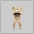 Miniatyrbild 5 av 9: Mössa Scarf Set Öronskydd Mössa BEIGE BEIGE