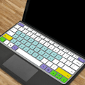 Miniatyrbillede 1 af 8: Keyboard Cover Laptop FEM-FARVE GRØN FEM-FARVE GRØN Five-colored Green