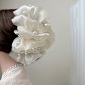 Miniatyrbilde 5 av 9: Sløyfe Perle Hårklo Sløyfe Hårklør BEIGE beige
