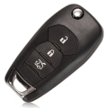 Miniatyrbillede 7 af 10: Fjernnøglekasse Bilnøgleskal 2 KNAPPER 2 KNAPPER 2 Buttons