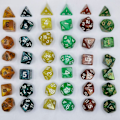 Miniatyrbild 2 av 7: 7 st/ set DND-tärningar Polyedriska tärningar STYLE 4 STYLE 4 Style 4