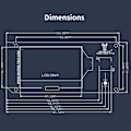 Pikkukuva 5 / 8: Mini 12864 LCD Graphic Smart Display -ohjainkortti sovittimella