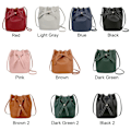 Miniatyrbillede 2 af 10: Bucket Bag Modetaske SORT SORT Black