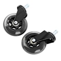 Miniatyrbillede 1 af 10: 1/2 stk Kontorstol Hjul Hjul Gummi Hjul 2.5 2.5 inch2pcs