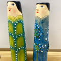 Miniatyrbillede 5 af 8: Bohemian Family Face Vase 02 02 02