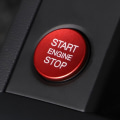 Miniatyrbilde 1 av 10: Startknapp-klistremerker Nøkkelring Deksel RØD STARTPLATE Red Starter patch-Starter patch