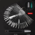 Miniatyrbillede 1 af 6: Nail Display Sticks Øve Display Nail Tip Stick D2 D2 D2