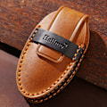 Miniatyrbillede 4 af 10: Bilnøglekasse Key Protect Cover Shell 5 KNAPPER BRUN 5 KNAPPER 5 Buttons Brown