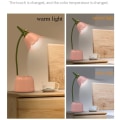 Miniatyrbillede 6 af 10: Skrivebordslampe LED Natlampe PINK pink