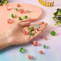 Miniatyrbillede 2 af 5: 24 Stk Svampe Charm Resin Sød