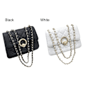 Miniatyrbild 3 av 10: Crossbody-veske skulderveske SVART black