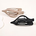 Miniatyrbilde 10 av 10: Duck Billed Hårklemmer Dame KHAKI Khaki