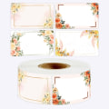 Miniatyrbilde 8 av 10: 250/500 STK Sausflasker Etikettklistremerke Blomsteretiketter B-250STK B-250PCS