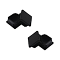 Miniatyrbilde 1 av 10: 30 stk Firkantede plastplugger Sett inn endestykker Rørplugg 30pcs