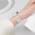 Miniatyrbild 3 av 7: Watch Band Ornament Dekorativ Ring SILVER HJÄRTAFORMAD silver heart-shaped-heart-shaped
