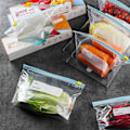 Miniatyrbillede 4 af 10: 25/20/15 Stk Zip Shut Plastic Sæk Stand Up Lynlås Taske 20X10CM/25PCS