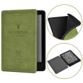 Miniatyrbillede 1 af 10: 6 tommer E-Reader Smart Case DP75SDI Beskyttelsesskal GRØN Green