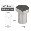 Miniatyrbillede 1 af 10: Arbejdsbænk Peg Bremsestop Bænk Hund SØLV 19MM RUSTFRI STÅL Silver 19MMStainless Steel-Stainless Steel