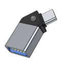Miniatyrbilde 1 av 10: OTG Adapter Type-C til USB 3.0 GRÅ Grey